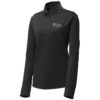 LST357 Competitor Quarter Zip Ladies Shirt