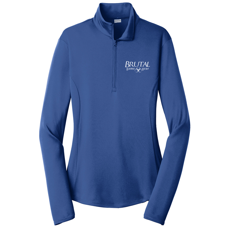 LST357 Competitor Quarter Zip Ladies Shirt