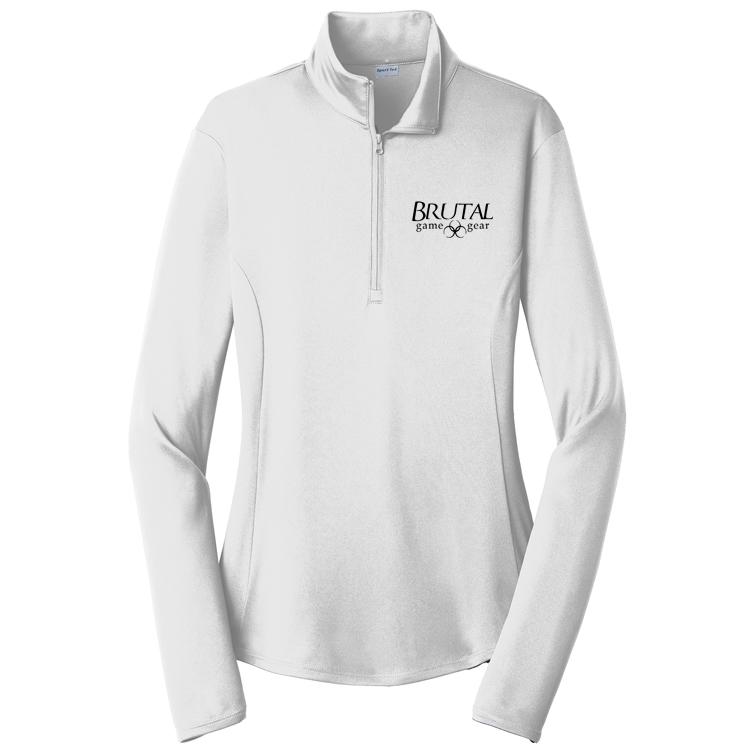 LST357 Competitor Quarter Zip Ladies Shirt