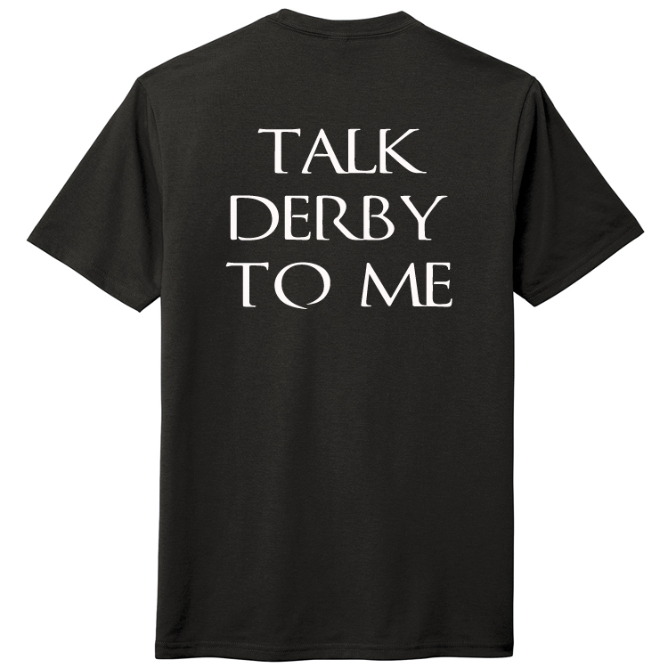 Brutal Logo Talk Derby To Me Tee