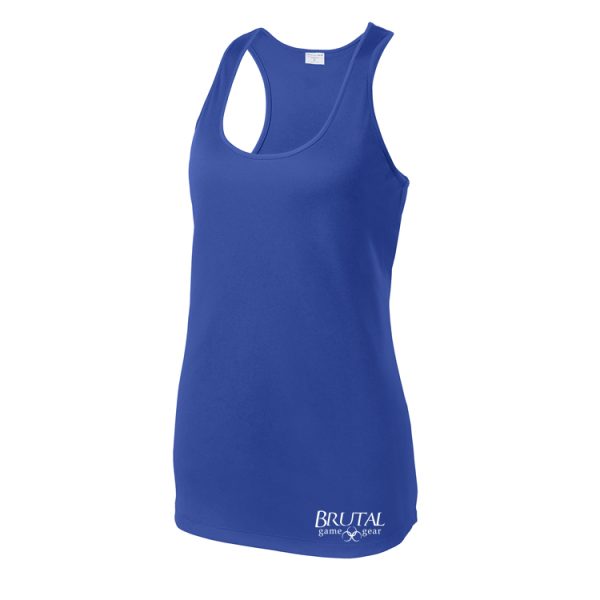 LST356 Brutal Logo Posicharge Competitor Racerback Tank