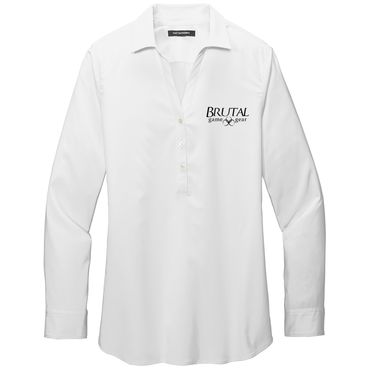 LW680 Ladies City Stretch Long Sleeve Dress Shirt