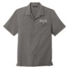 W400 Brutal Logo Short Sleeve Button Up Bowler