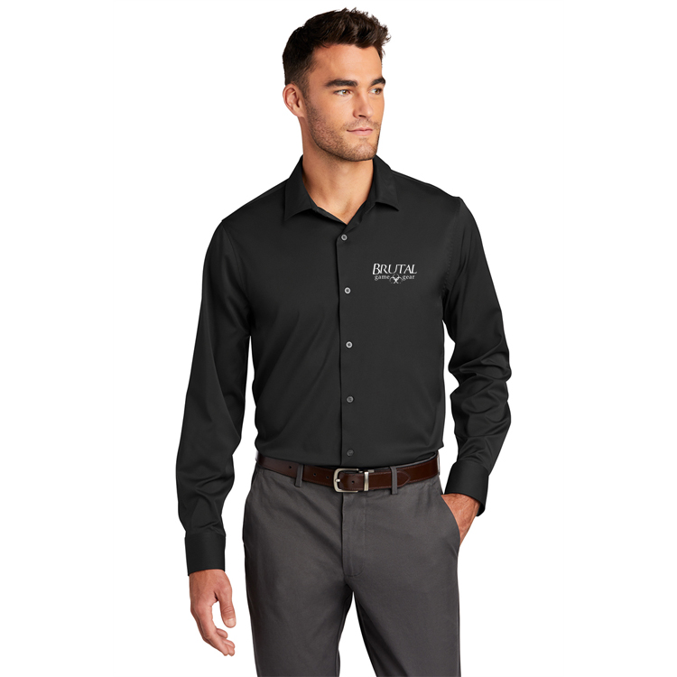 W680 City Stretch Long Sleeve Dress Shirt
