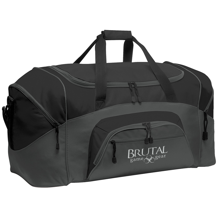 BG99 Brutal Logo Standard Colorblock Sport Duffel