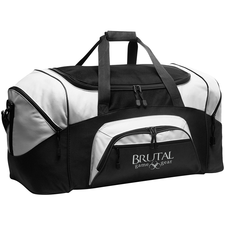 BG99 Brutal Logo Standard Colorblock Sport Duffel