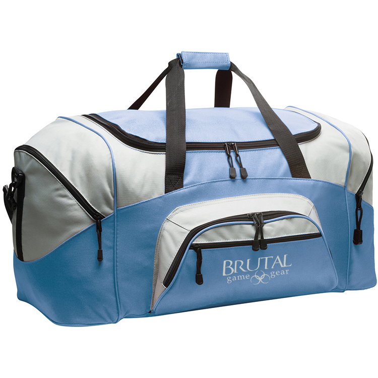 BG99 Brutal Logo Standard Colorblock Sport Duffel