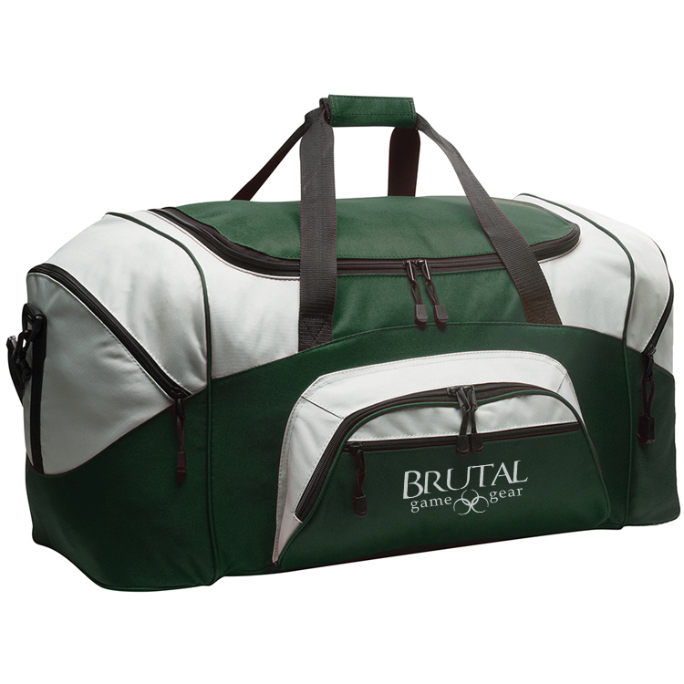 BG99 Brutal Logo Standard Colorblock Sport Duffel