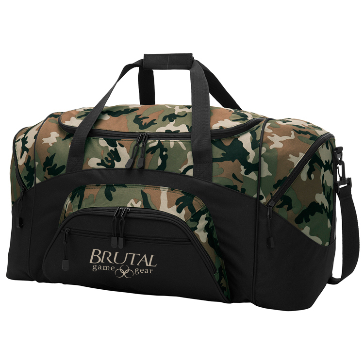 BG99 Brutal Logo Standard Colorblock Sport Duffel