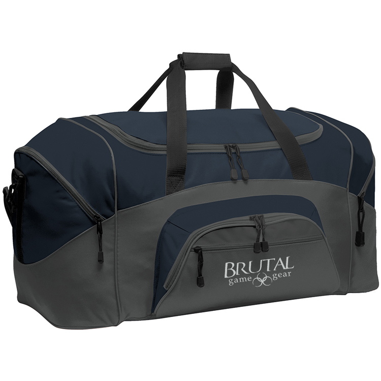BG99 Brutal Logo Standard Colorblock Sport Duffel