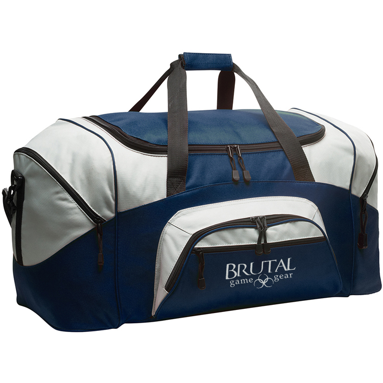 BG99 Brutal Logo Standard Colorblock Sport Duffel