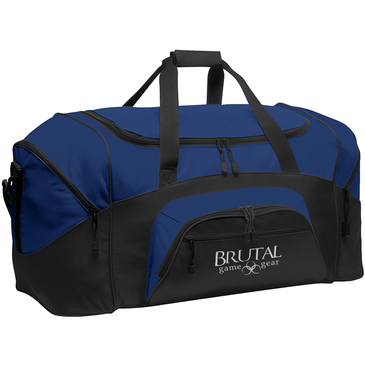 BG99 Brutal Logo Standard Colorblock Sport Duffel