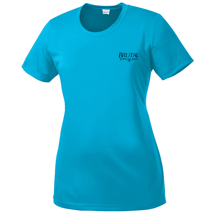LST350 Brutal Logo Ladies Posicharge Competitor Tee