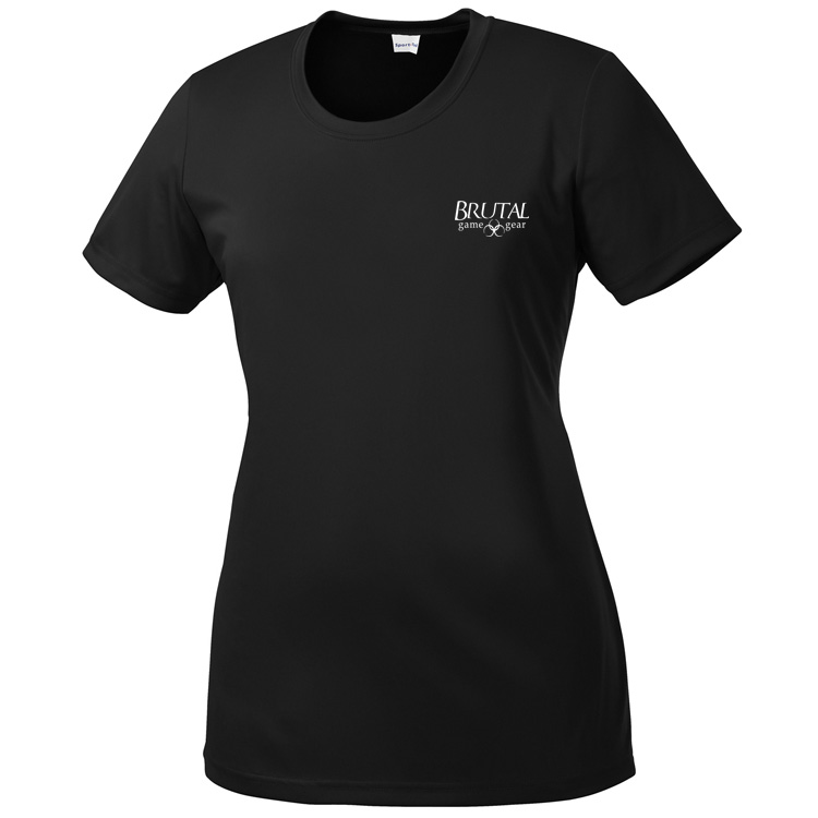 LST350 Brutal Logo Ladies Posicharge Competitor Tee