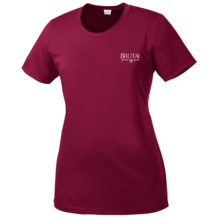 LST350 Brutal Logo Ladies Posicharge Competitor Tee