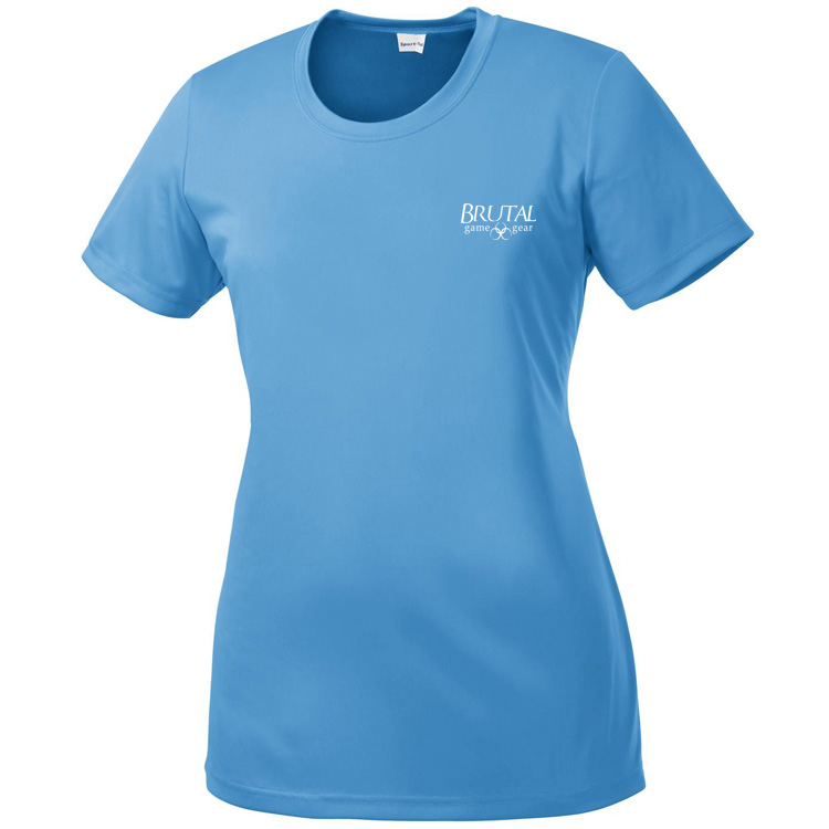 LST350 Brutal Logo Ladies Posicharge Competitor Tee
