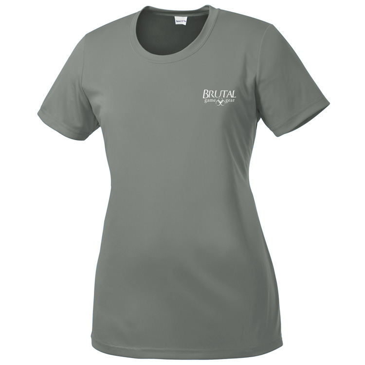 LST350 Brutal Logo Ladies Posicharge Competitor Tee