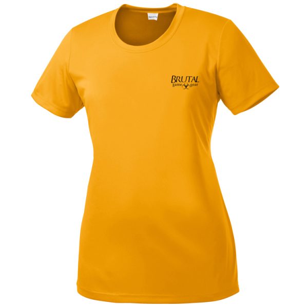 LST350 Brutal Logo Ladies Posicharge Competitor Tee