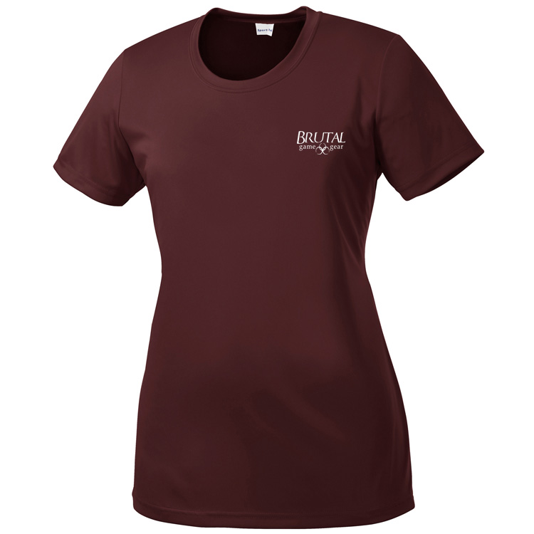 LST350 Brutal Logo Ladies Posicharge Competitor Tee