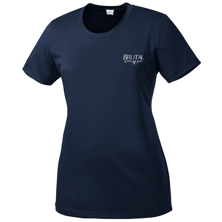 LST350 Brutal Logo Ladies Posicharge Competitor Tee