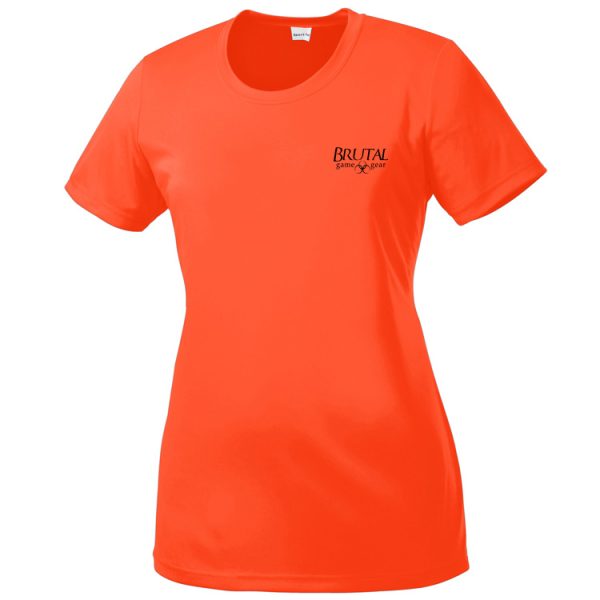 LST350 Brutal Logo Ladies Posicharge Competitor Tee