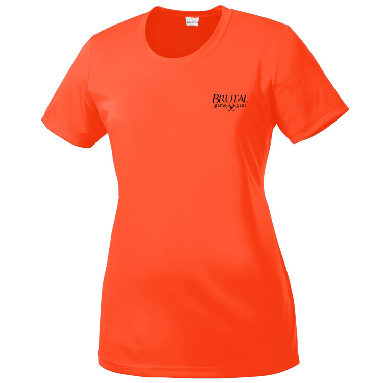 LST350 Brutal Logo Ladies Posicharge Competitor Tee