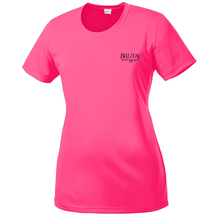 LST350 Brutal Logo Ladies Posicharge Competitor Tee