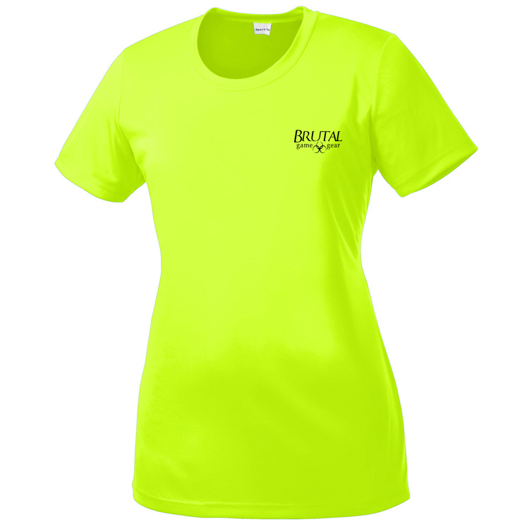 LST350 Brutal Logo Ladies Posicharge Competitor Tee