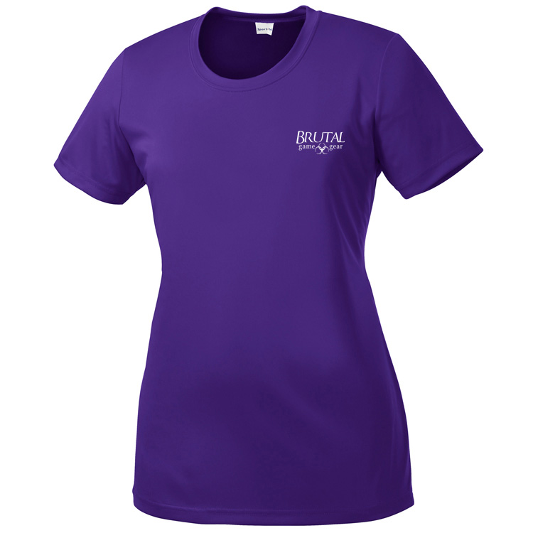 LST350 Brutal Logo Ladies Posicharge Competitor Tee