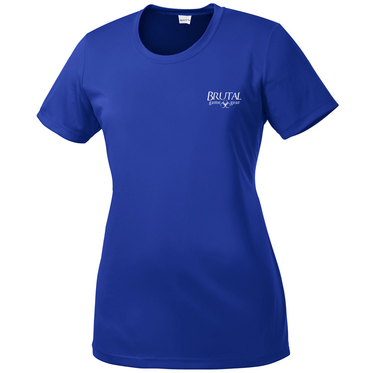 LST350 Brutal Logo Ladies Posicharge Competitor Tee