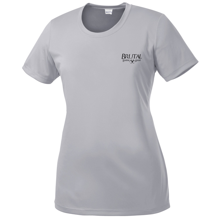 LST350 Brutal Logo Ladies Posicharge Competitor Tee