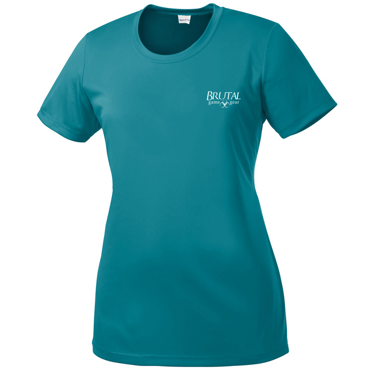 LST350 Brutal Logo Ladies Posicharge Competitor Tee
