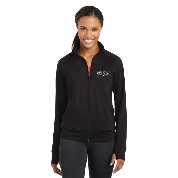 LST885 Brutal Logo Ladies Fitness Jacket