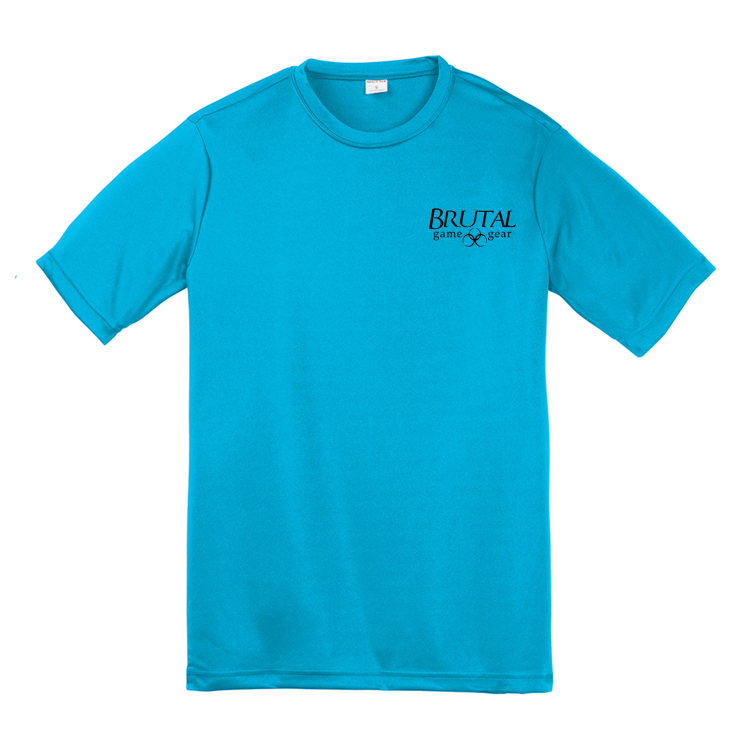 YST350 Brutal Logo Youth Posicharge Competitor Tee