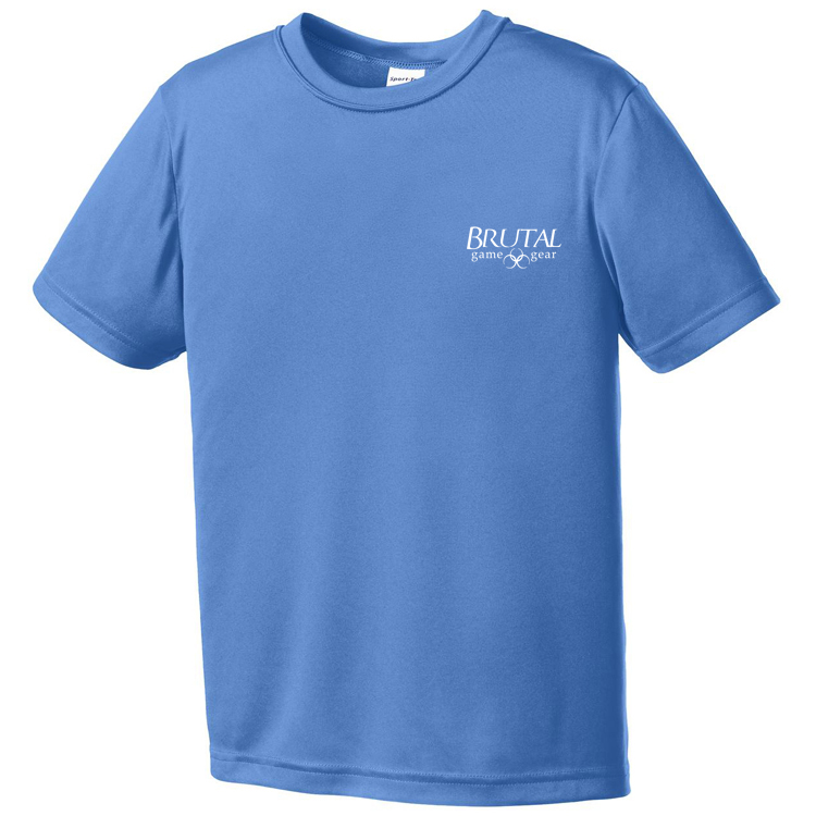 YST350 Brutal Logo Youth Posicharge Competitor Tee