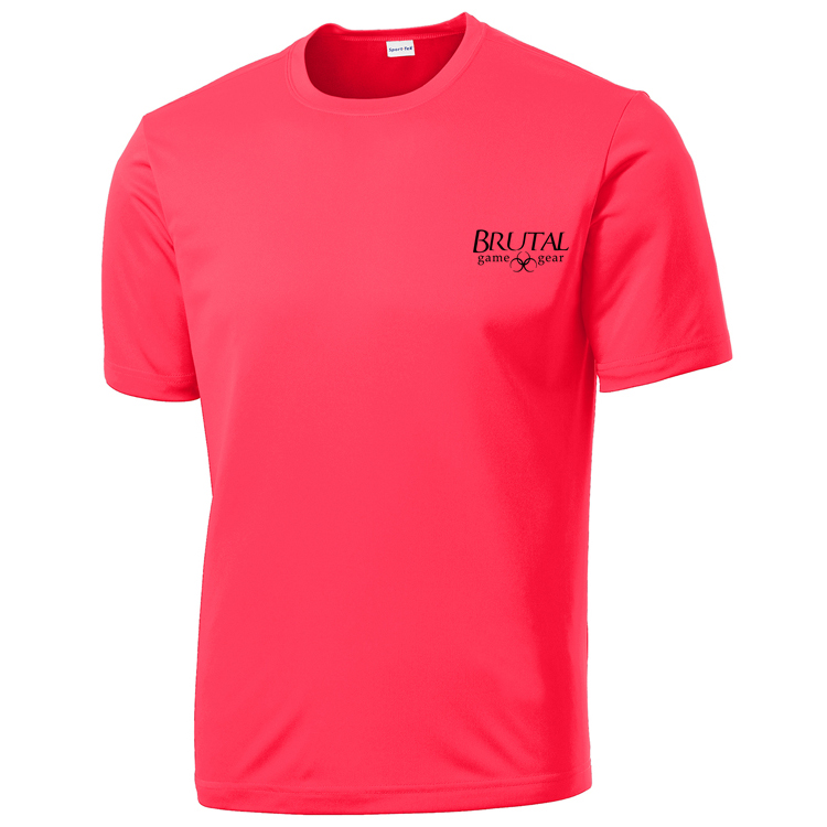 YST350 Brutal Logo Youth Posicharge Competitor Tee