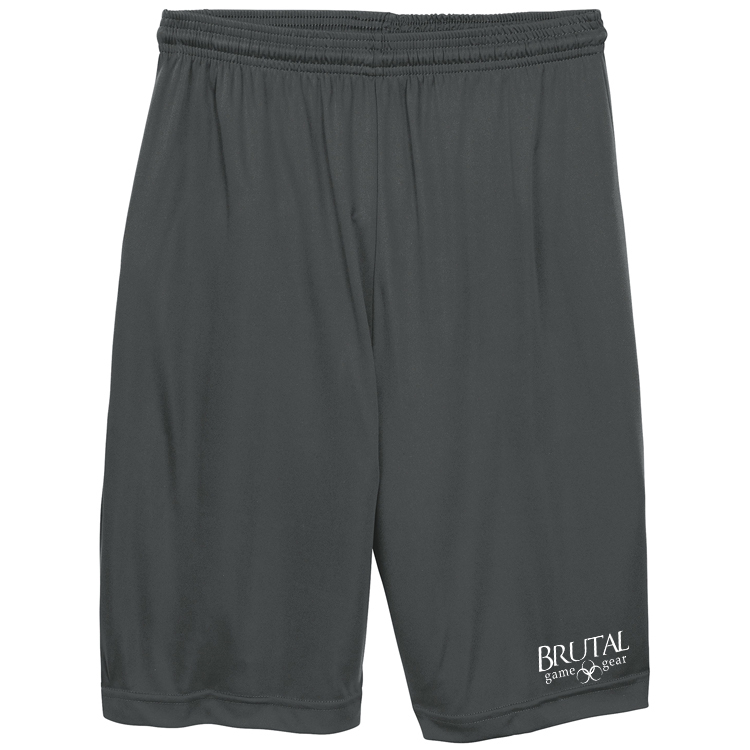 YST355 Brutal Logo Youth Competitor Short