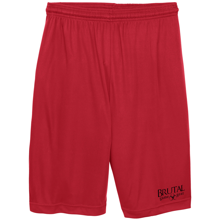 YST355 Brutal Logo Youth Competitor Short