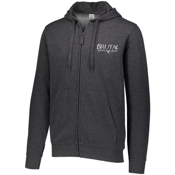 5418 Brutal Logo 60/40 Full Zip Hoodie