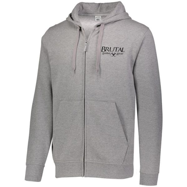 5418 Brutal Logo 60/40 Full Zip Hoodie