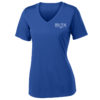 LST353 Brutal Logo Ladies PosiCharge Competitor VNeck Tee