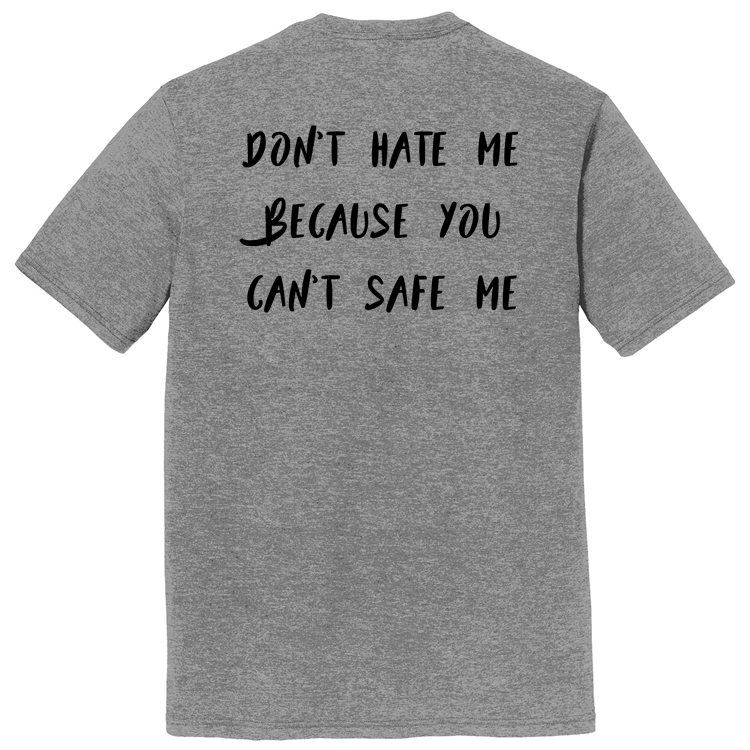 HS2020A Brutal Hate Safe Tee Shirt