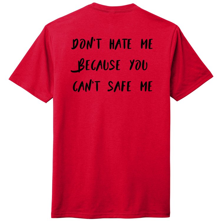 HS2020A Brutal Hate Safe Tee Shirt