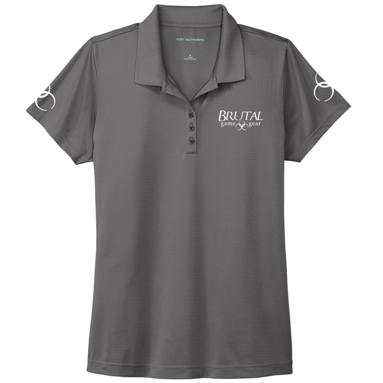 LK587 Brutal Logo Ladies Eclipse Stretch Polo