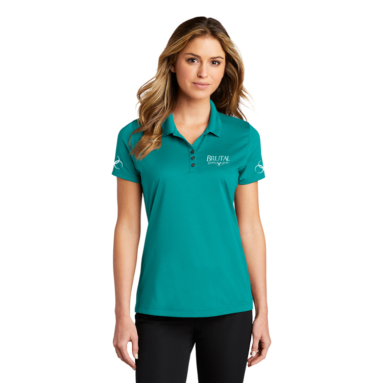 LK587 Brutal Logo Ladies Eclipse Stretch Polo