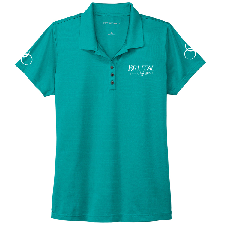 LK587 Brutal Logo Ladies Eclipse Stretch Polo
