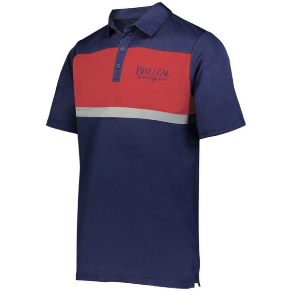222576 Brutal Logo Prism Bold Polo