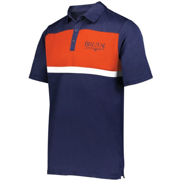 222576 Brutal Logo Prism Bold Polo