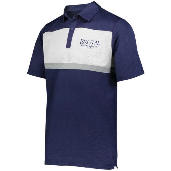 222576 Brutal Logo Prism Bold Polo