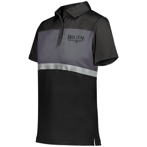 222776 Brutal Logo Ladies Prism Bold Polo